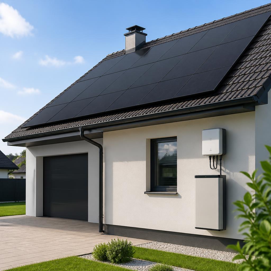 Kit complet 5 kWp + stocare 5 kWh